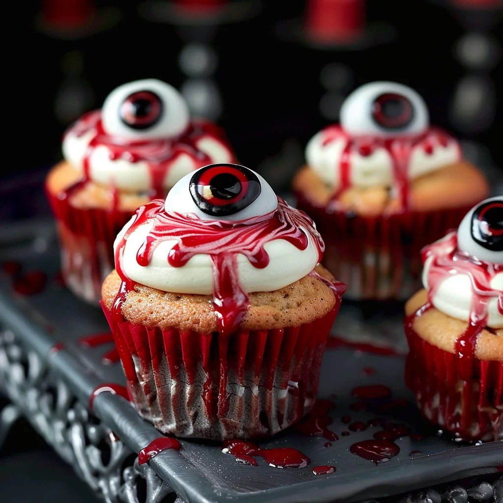 Halloween Augapfel Cupcakes image 2