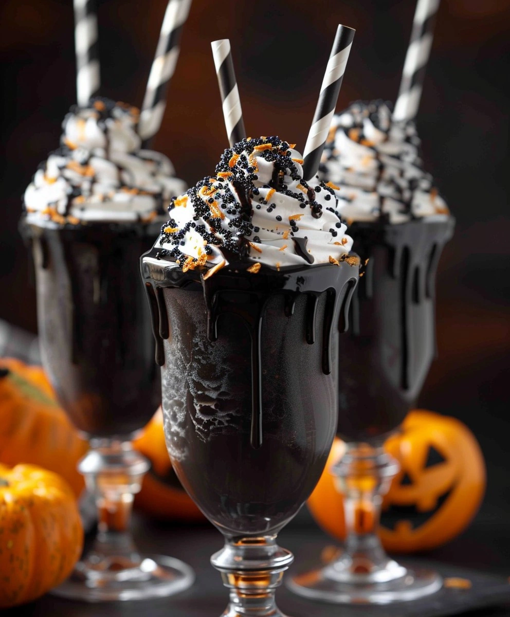 Halloween Black Milkshake: Spooky Recipe & Ideas image 2