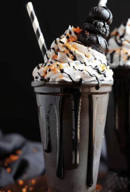 Halloween Black Milkshake: Spooky Recipe & Ideas