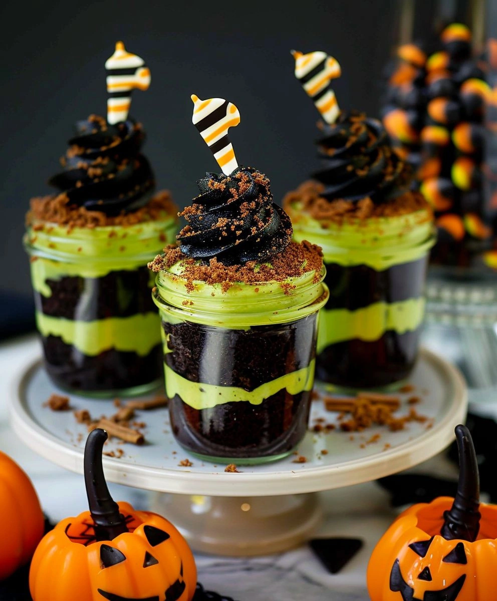 Halloween Cake Jars: Spooky Treats in a Jar image 2