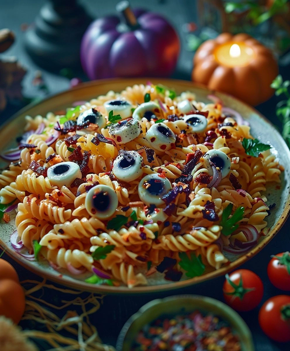 Halloween Pasta Salad: A Spooktacular Recipe for Your Party