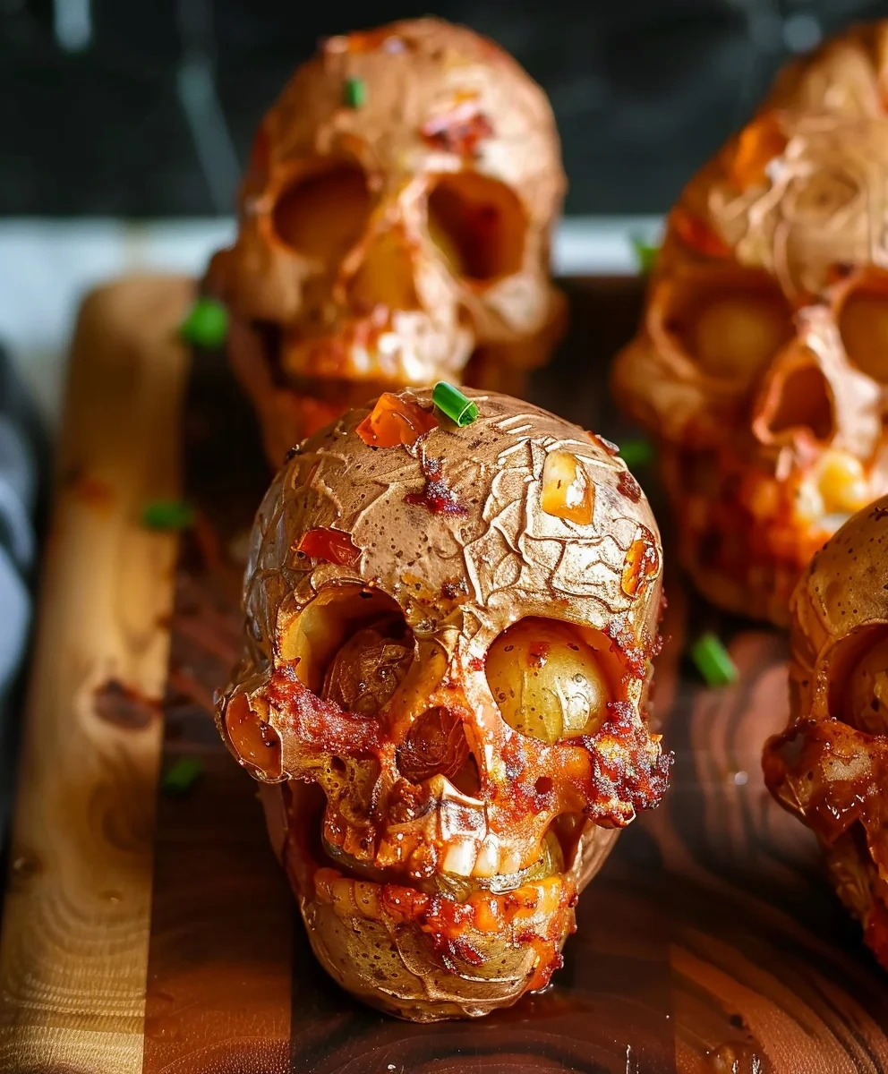 Halloween Skull Potatoes image 3