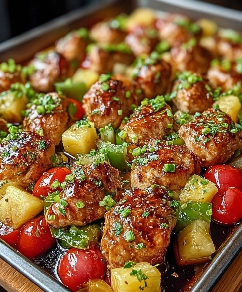 Hawaiian Chicken Sheet Pan: Easy One-Pan Dinner Recipe image 2