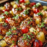 Hawaiian Chicken Sheet Pan: Easy One-Pan Dinner Recipe