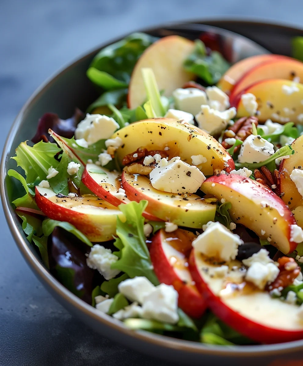 Honeycrisp Apple & Feta Salad