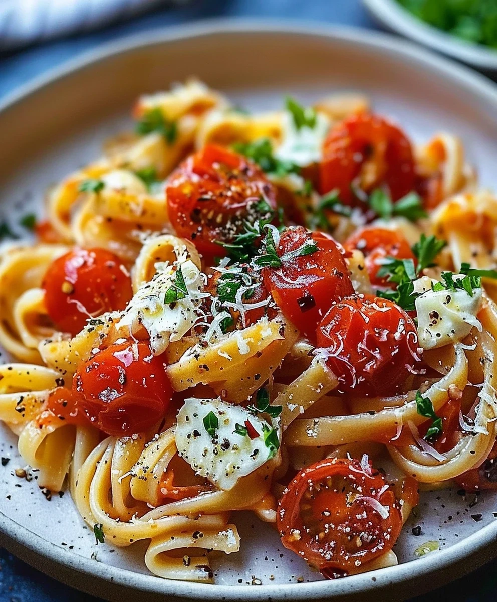 Irresistible Roasted Tomato Garlic Pasta image 3