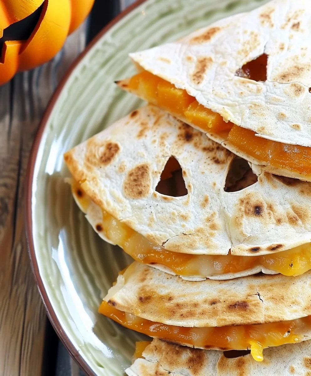 Jack O' Lantern Quesadillas image 3