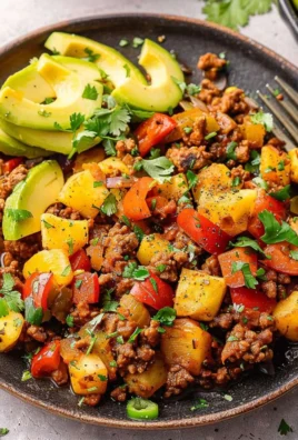 Mexican Ground Beef Skillet: A Simple & Delicious Recipe
