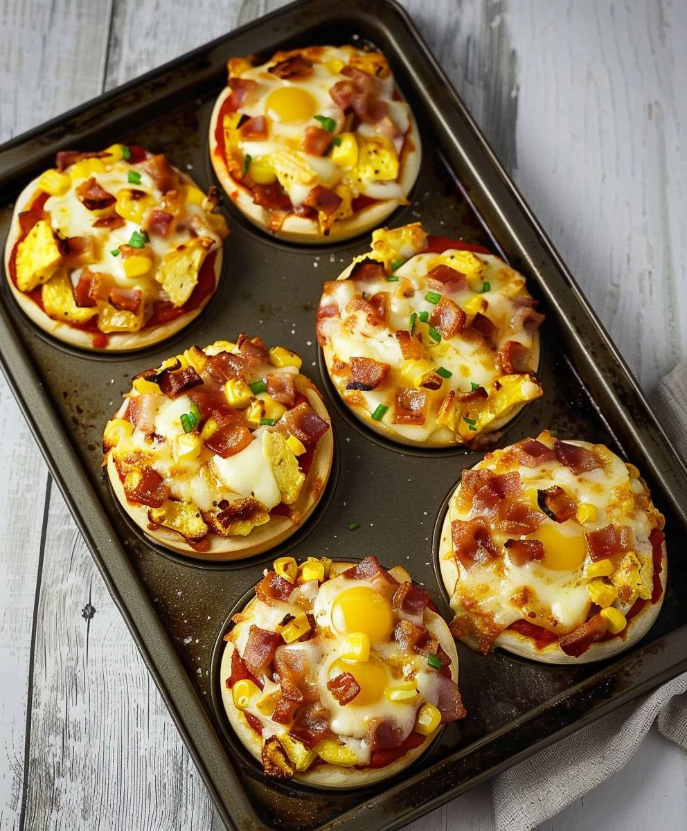 Muffin Breakfast Pizzas: The Ultimate Guide to Easy & Delicious Mornings image 3