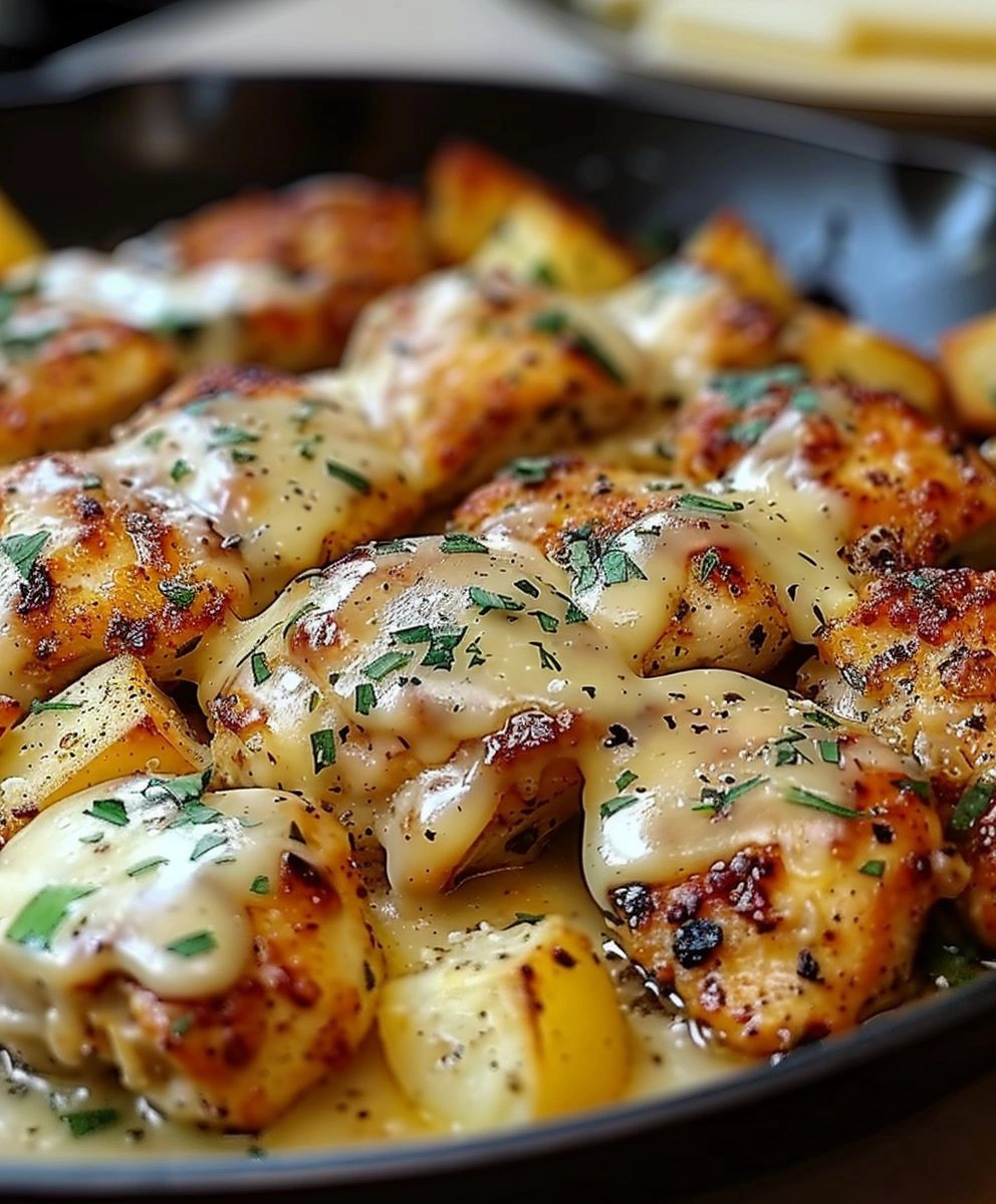 One Pan Garlic Parmesan Chicken: Easy Weeknight Dinner Recipe image 2