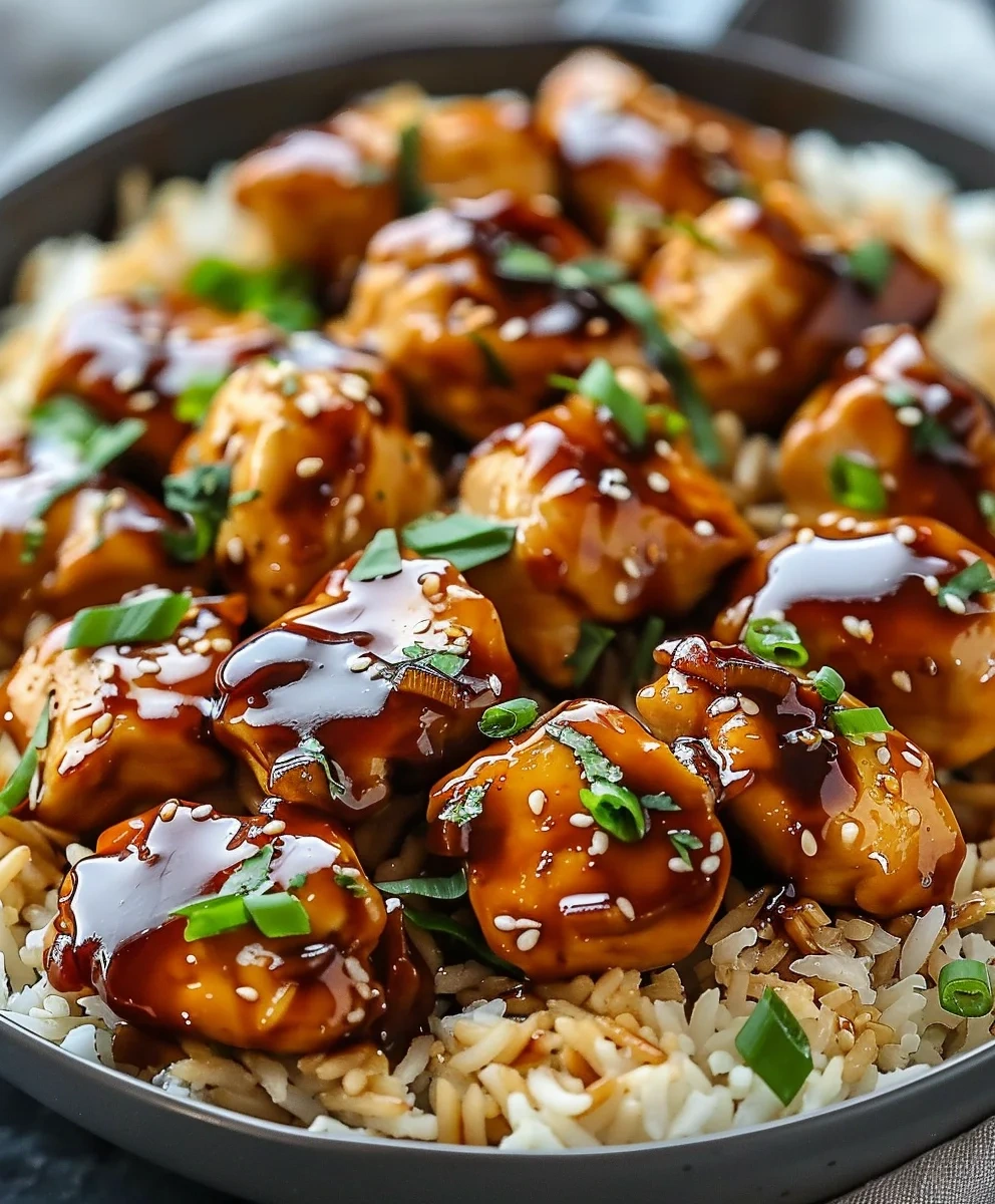 One Pan Honey BBQ Chicken & Rice image 2