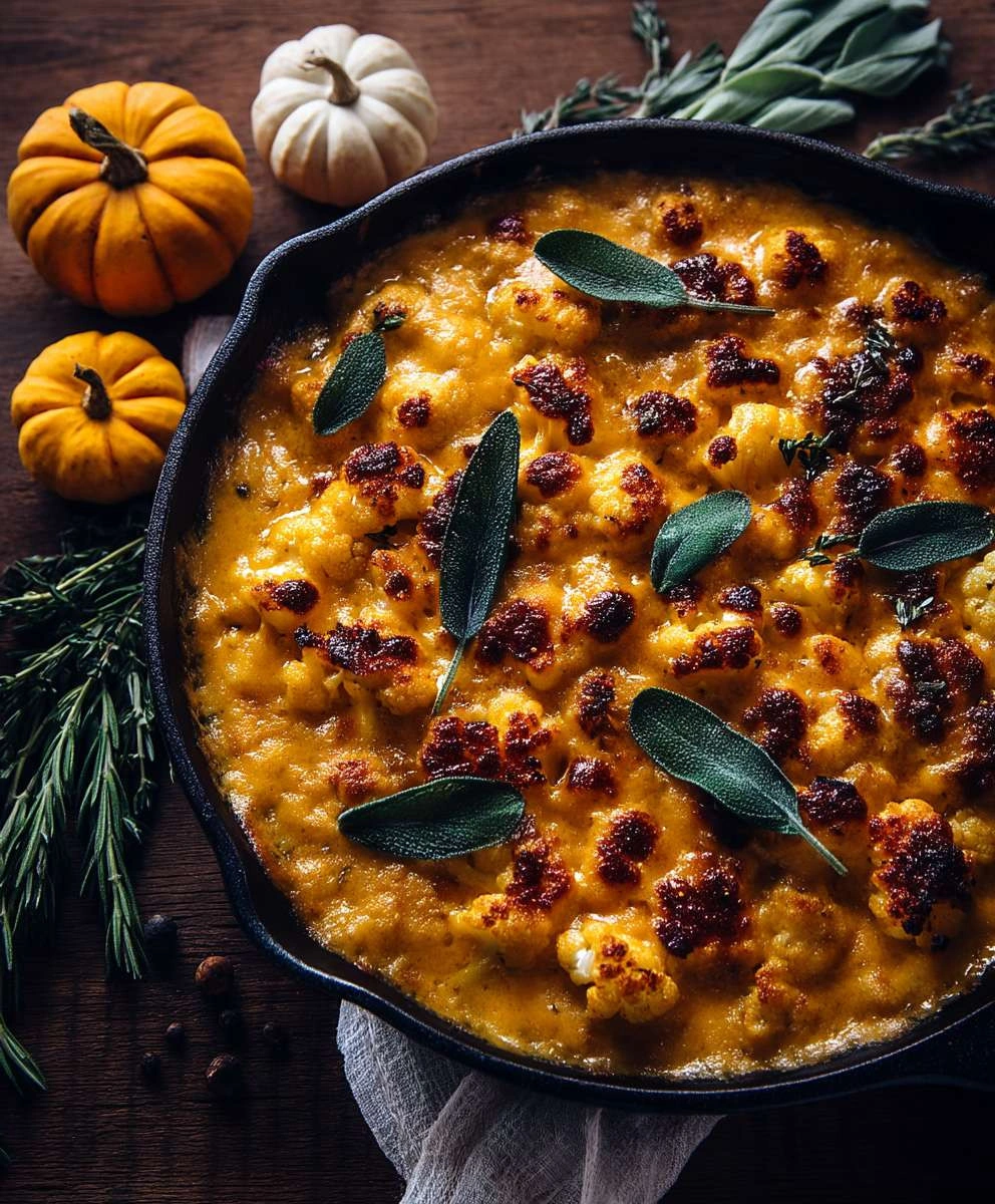 Pumpkin Cauliflower Gratin: A Delicious & Healthy Fall Recipe image 2