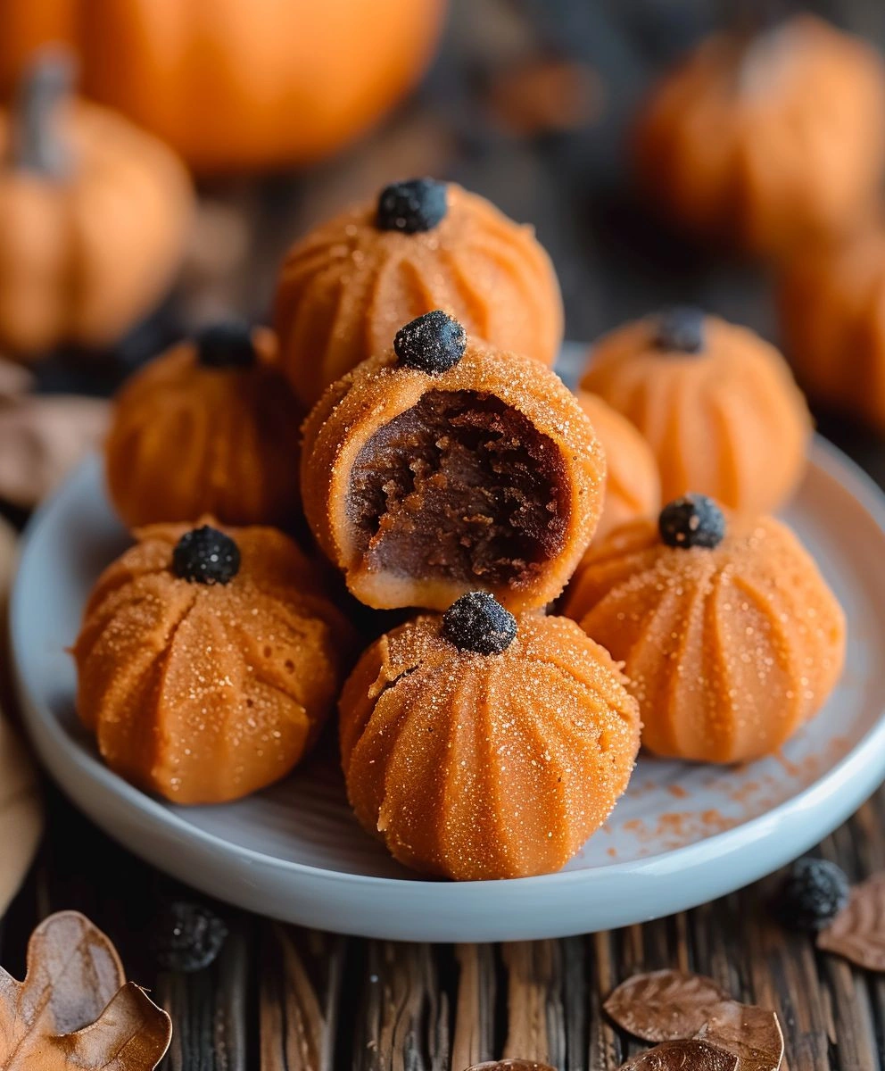 Pumpkin Cheesecake Truffles: No-Bake Dessert Recipe image 2