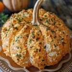 Pumpkin Shaped Cheese Ball Recipe