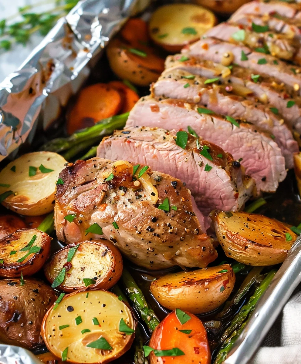 Quick Beef Tenderloin Sheet Pan Dinner image 2