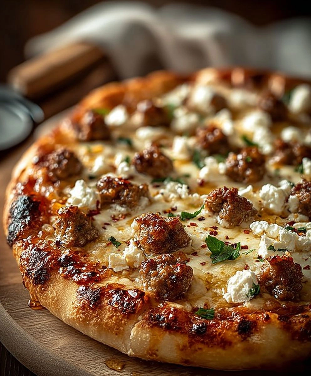 Sausage Feta Honey Pizza: A Delicious & Easy Recipe image 2