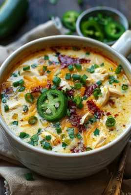 Spicy Jalapeno Popper Chicken Soup: Creamy, Warm & Zesty