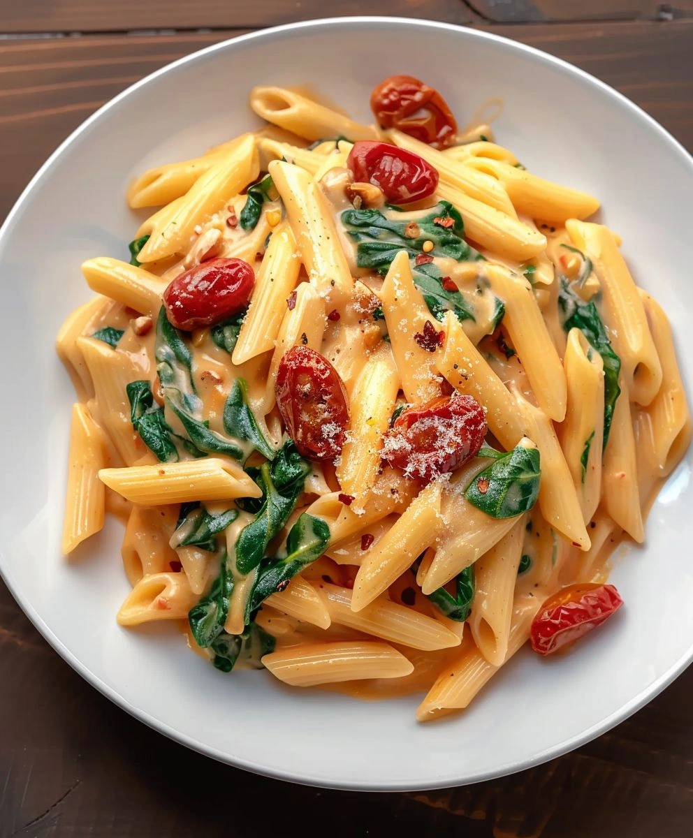 Spinach Tomato Pasta: A Delicious and Healthy Recipe