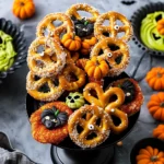 Spooky Halloween Pretzels