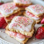 Strawberry Pop Tart Sugar Cookies