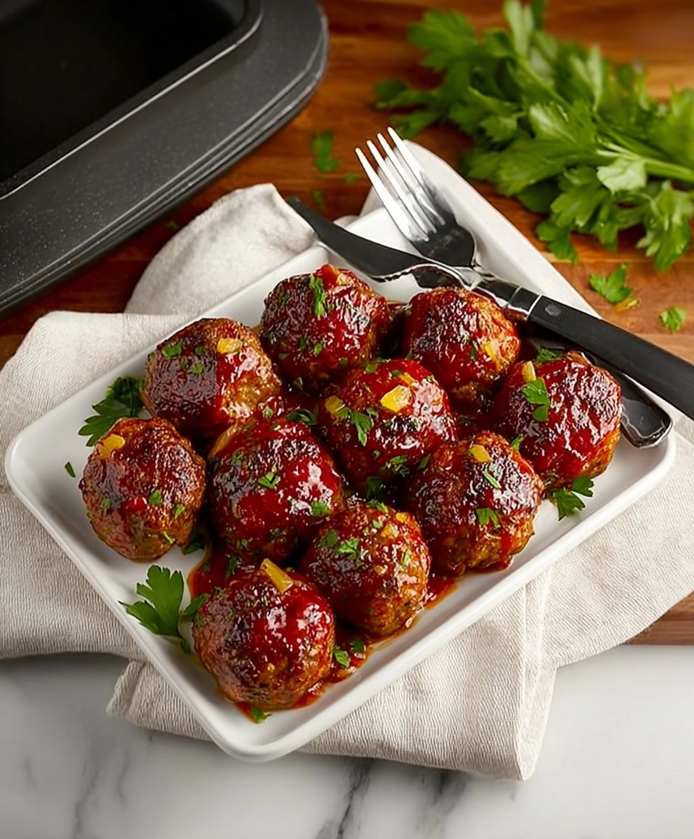 Sweet Chili Meatballs Crockpot: Easy & Delicious Recipe image 3