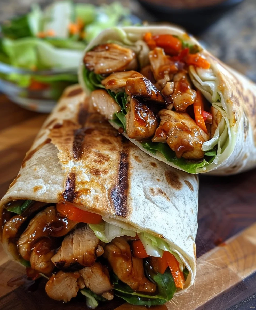 Teriyaki Chicken Wrap: A Quick Flavor Adventure image 2