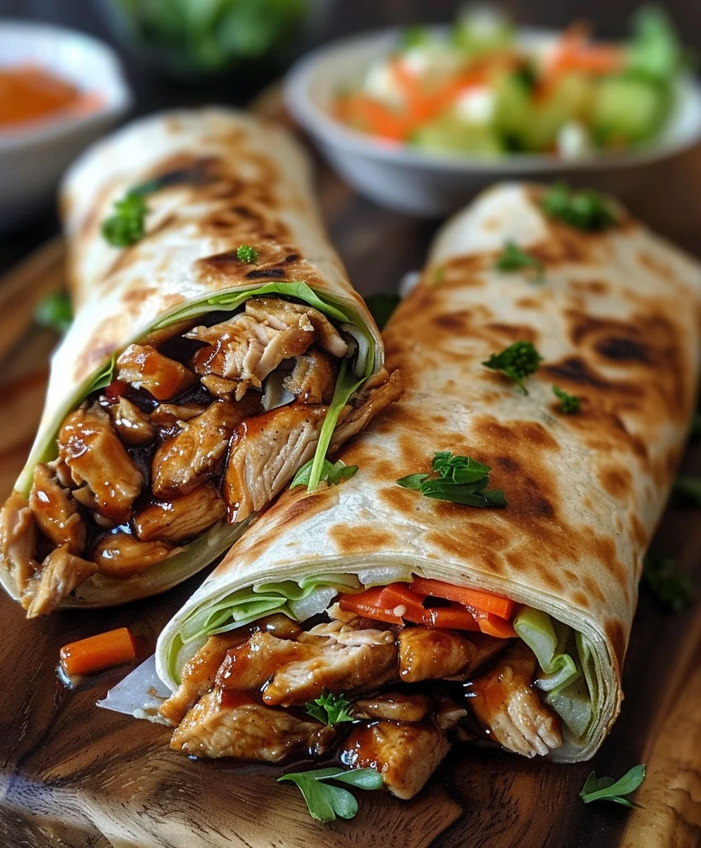 Teriyaki Chicken Wrap: A Quick Flavor Adventure image 3