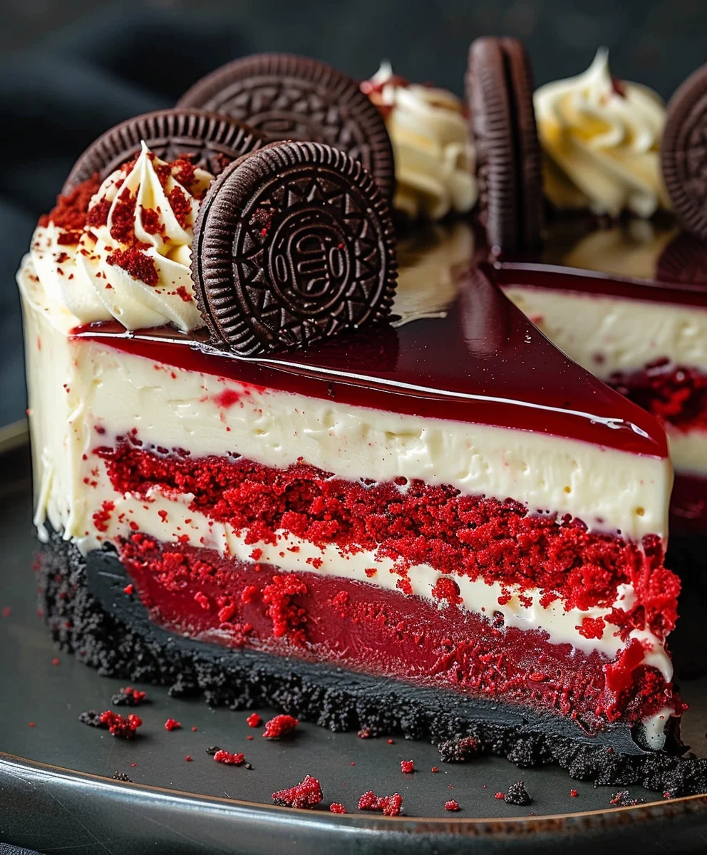 Ultimate Red Velvet Oreo Cheesecake – Decadent & Easy! image 2
