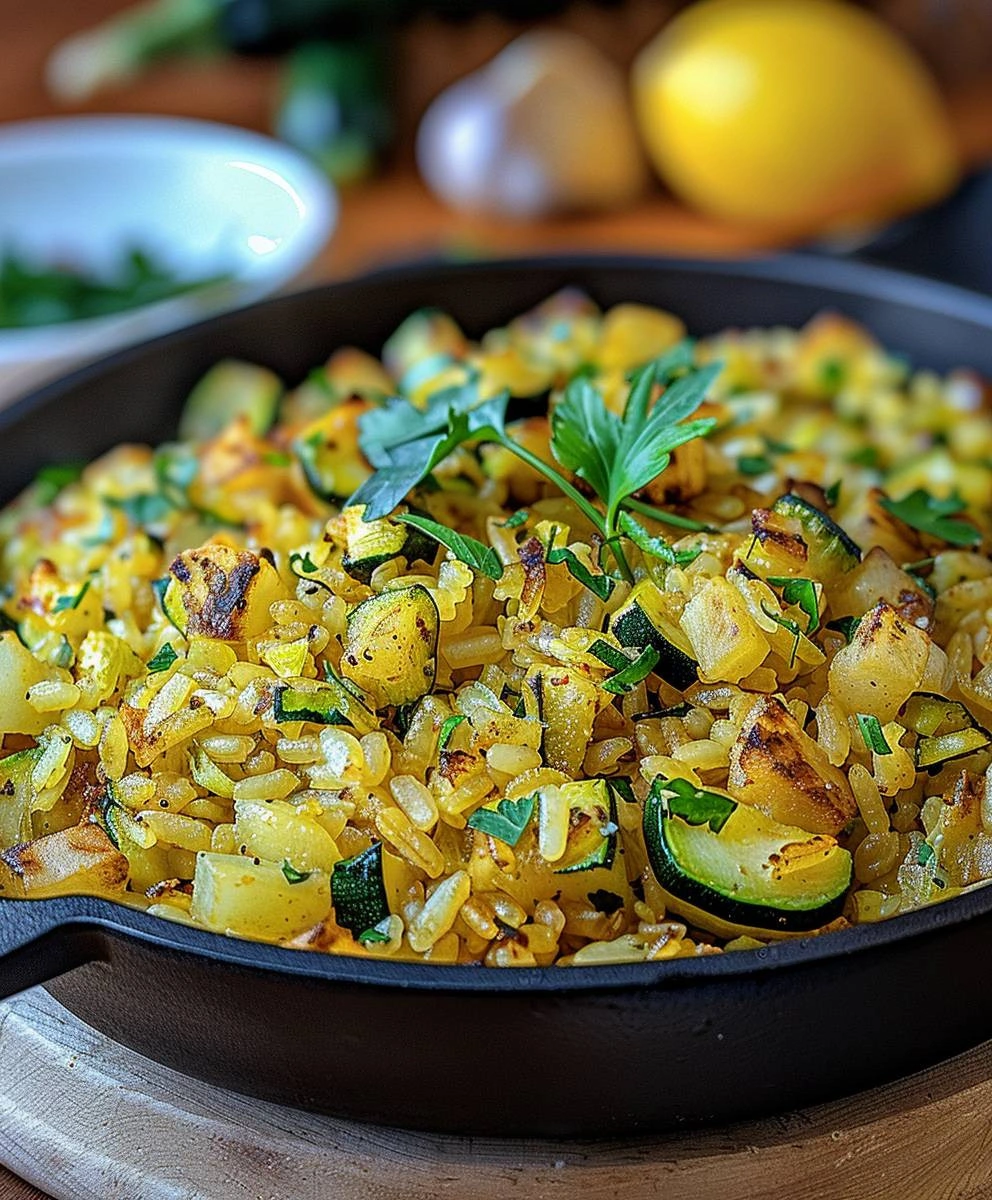 Zucchini Rice Skillet: Easy One-Pan Recipe for a Quick Dinner image 2
